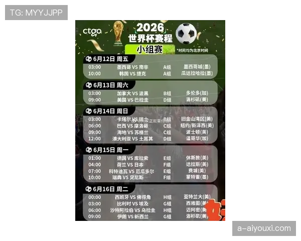 伊朗队2026世界杯小组赛赛程前瞻与出线形势分析